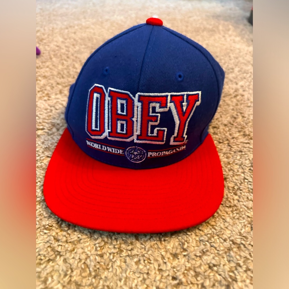 Obey Snapback Cap Hat